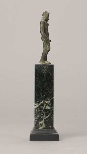 Figurine of Poseidon, unknown Roman workshop. Figurine of Poseidon standing in contrapposto,