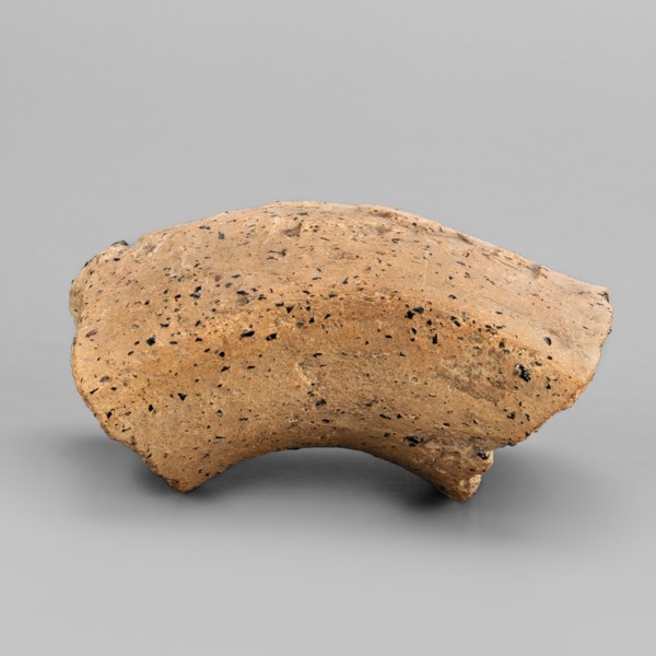 Fragment of an amphora vice behind a stamp, Sinope Asia Minor uncertain determined by AT and did