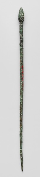 Hairpin with a head in the form of a pine cone; maker, attributed to Semerau-Siemianowski,