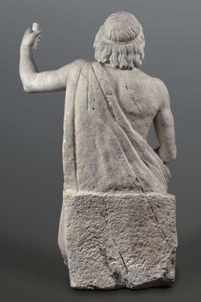Statue of Jupiter of the Capitoline type, unknown Roman workshop, Scen.Gal.Class., deposit,