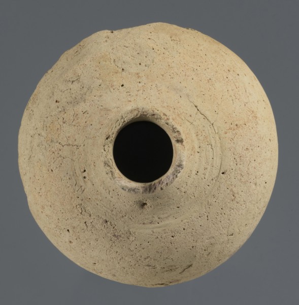 Globular vessel, unknown Northern Mesopotamian workshop. Early Jazira III period / Early Dynastic