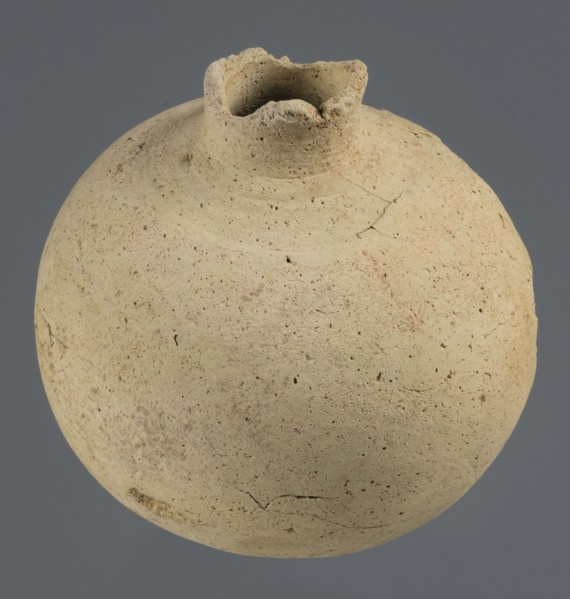 Globular vessel, unknown Northern Mesopotamian workshop, Early Jazira III period ca. 2600–ca. 2350