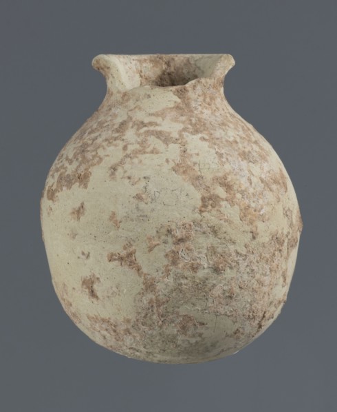 Spherical vessel, unknown northern Mesopotamian workshop; clay; Early Jazira III period ca. 2600–ca