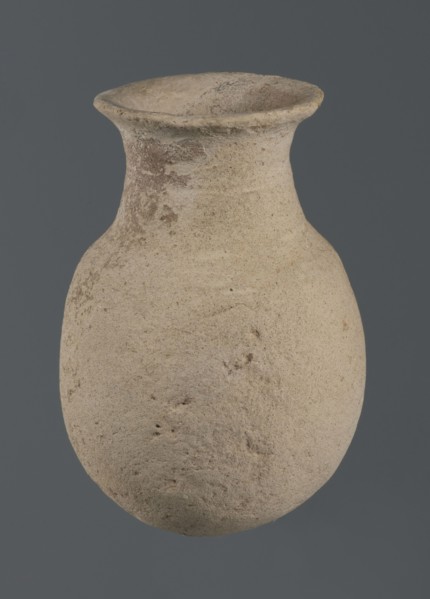 Flask, unknown northern Mesopotamian workshop; vice-free vessels, tableware; excavations of the