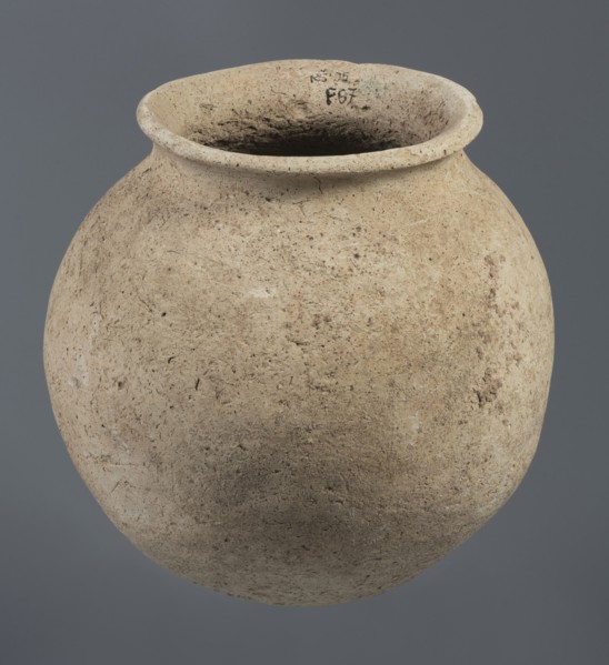 Spherical vessel, unknown Northern Mesopotamian workshop, Early Jazira III period ca. 2600–ca. 2350