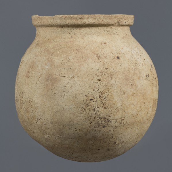 Spherical vessel, unknown northern Mesopotamian workshop, Early Jazira III period c. 2600–c. 2350