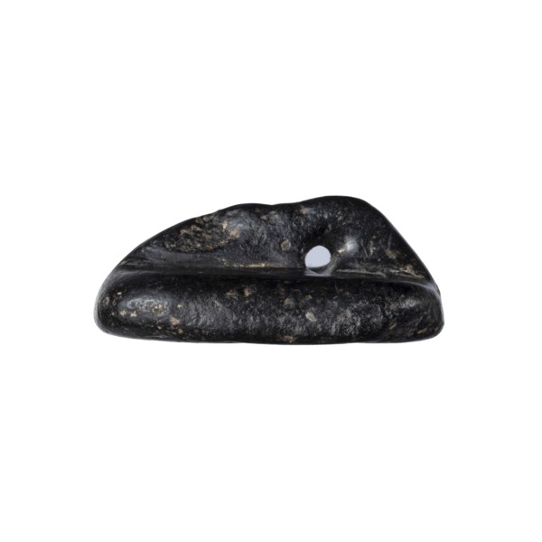 Stamp seal. Rectangular stamp seal with a handle in the form of a protruding ridge along the axis