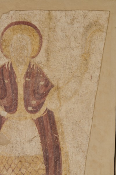 Wall painting: High Priest Aaron, Nubian workshop; wall painting; censer iconographic; liturgical
