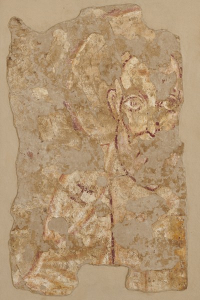 Wall painting: Saint John the Apostle, Nubian workshop; wall painting, John the Evangelist Saint;