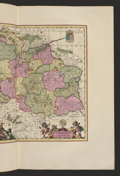 Diocese du Mans, vulgo le Maine, ubi olim Cenomani; Valck, Gerard 1651/1652–1726 publisher;