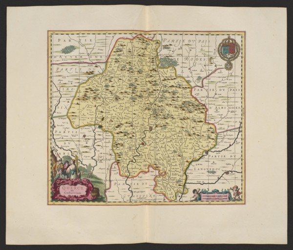 Quercy olim Cadurcium; Gerard Valck 1651/1652–1726, publisher; Pieter Schenck 1660–1711, publisher;