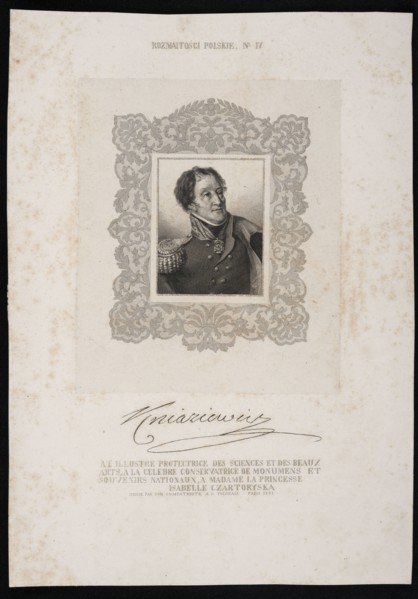 Karol Otto Kniaziewicz 1762–1842; Oleszczynski, Antoni 1794–1879 graphic artist, author;