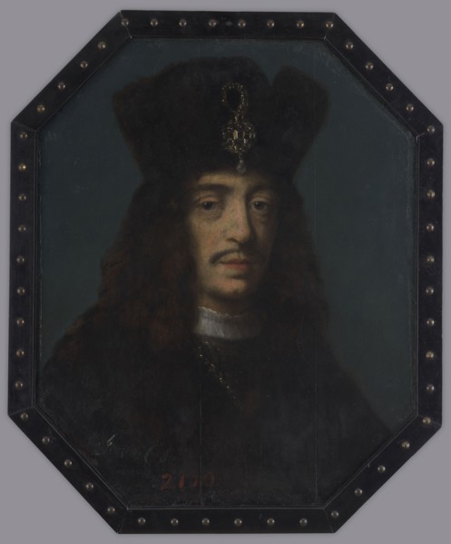 John II Casimir Vasa 1609–1672, attributed to Daniel Schultz ca. 1615–1683. Oil on oak panel,