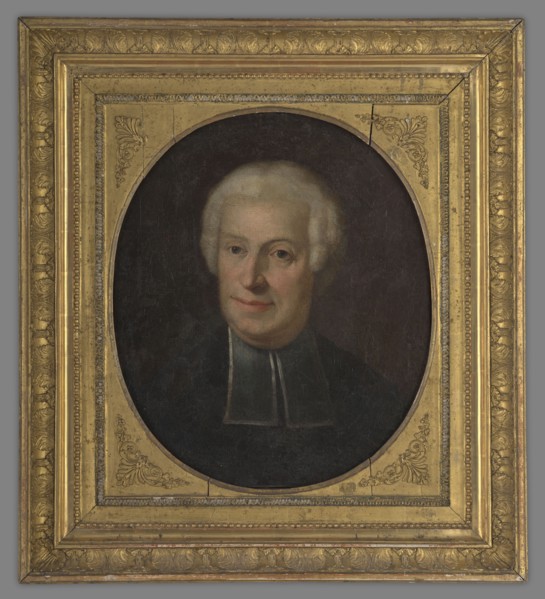 Wojciech Antoni Samin 1765–1830 - portrait of a priest, Famous preacher from the period of the