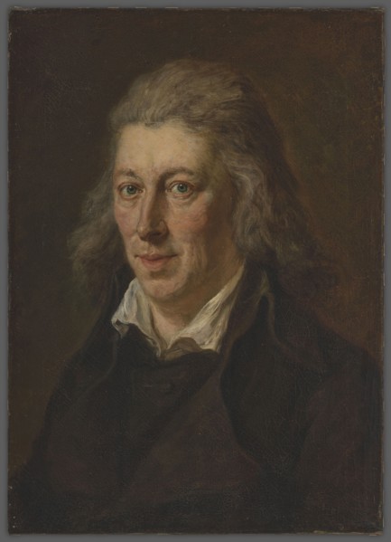 Michal Gedeon Radziwill 1778–1850, unknown author. Bust en quatre, turned slightly to the left,