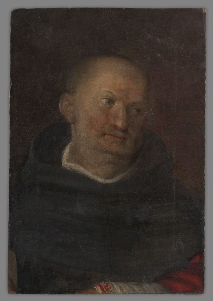 Head of a Monk, Holbein, Hans 1497/1498–1543; young, painter. Portrait painting, 19th century
