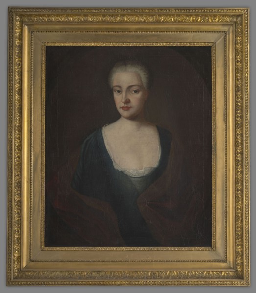Portrait of Elzbieta Sieniawska/Aleksandra Oginska, née Czartoryska?, unknown author. Half-length,