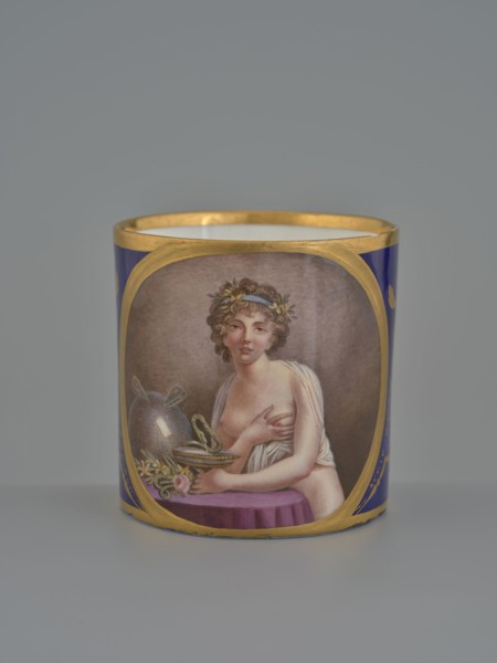 Cup, Manufacture nationale de porcelaine de Sèvres 1756–, 1803–1804, soft-paste porcelain; vessel,