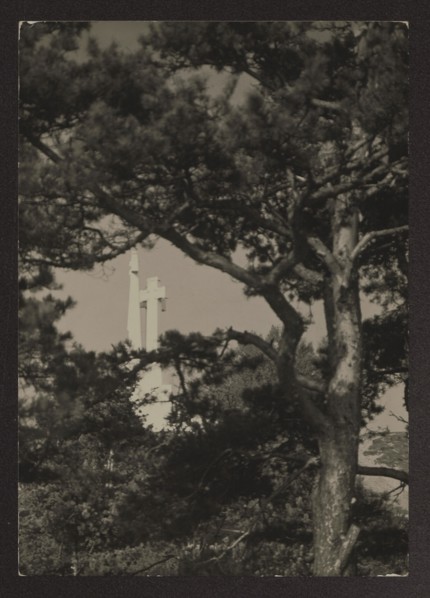 Vilnius. Three Crosses, Bulhak, Jan 1876-1950 photographer, Góra Trzykrzyska Vilnius, ca. 1934,