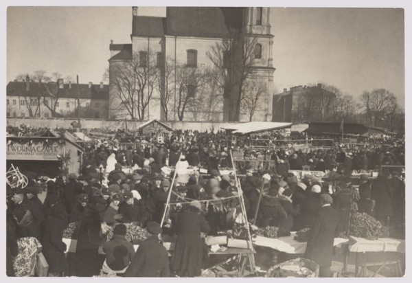 Vilnius. Kaziuk Fair. Photographer: Jan Bulhak 1876–1950. Vilnius Lithuania, Kaziuki fair,