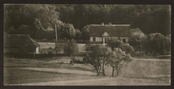 Backwater in Ponary, Ponary Lithuania, Vilnius environment, Bulhak, Jan 1876–1950 photographer,
