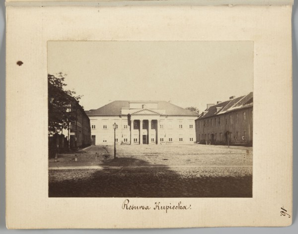 Resursa Kupiecka Former Mniszech Palace at Senatorska Street, Mniszech Palace Warsaw, Warsaw