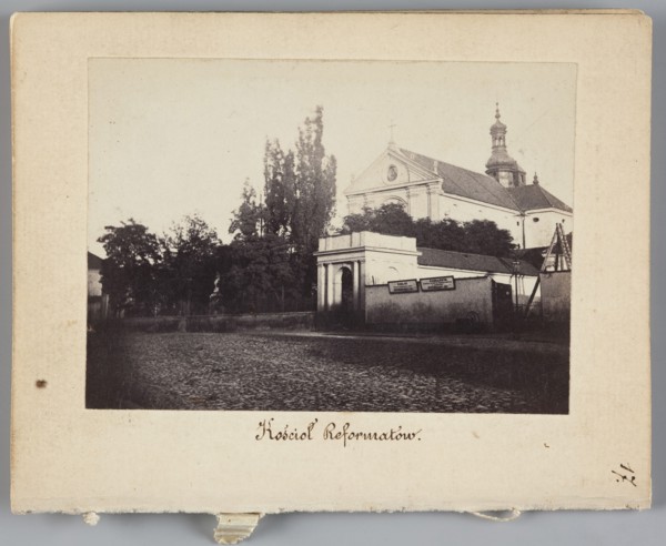 Warsaw. Reformati Church St. Anthony of Padua Church at Senatorska Street, Beyer, Karol 1818-1877