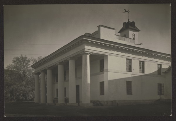 Stable, architecture, stables; photographer: Jan Bulhak 1876–1950; subject: Werki, Vilnius Vilnius,