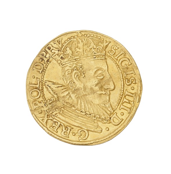 Gdansk ducat; Klüwer, Filip fl. 1588–1601, mintmaster co-creator; Sigismund III Vasa King of