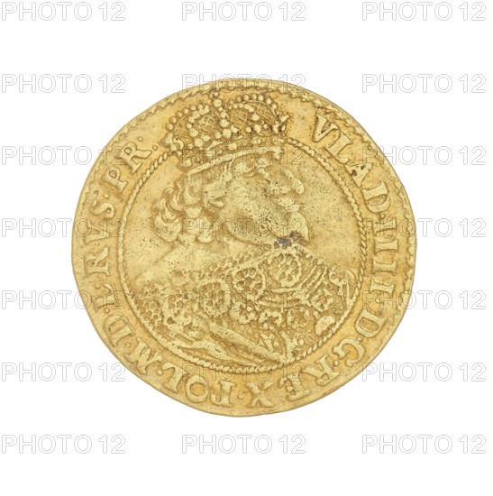 Gdansk ducat, Wladyslaw IV Vasa king of Poland; 1632–1648; engraved/struck by Gerhard Rogge fl.