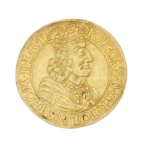 Gdansk ducat; Lesse, Daniel mintmaster, 1656–1685 and John II Casimir Vasa King of Poland,