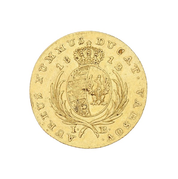 Warsaw ducat, Frederick Augustus King of Saxony, Duke of Warsaw; 1750–1827 — maker; Jakub Benik