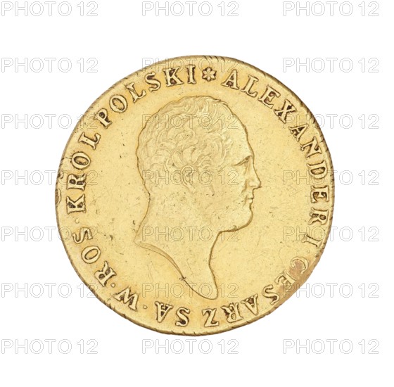 Double Polish zloty - 50 zloty, Alexander I Romanov Emperor of Russia; King of Poland; 1777–1825
