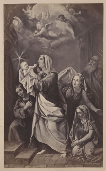 Photograph of a painting: Ignacy Jasinski 1833–1878, The Offering of St. John the Baptist, 1862;