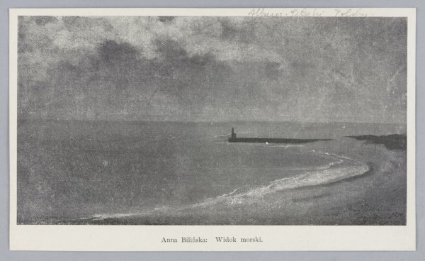 Reproduction of a painting: Anna Bilinska-Bohdanowicz 1857–1893, Sea View, 1890; painting; Polish