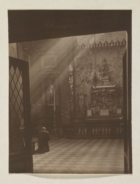 Cathedral. St. Casimir's Chapel; photograph, 1914. Photographer: Jan Bulhak 1876–1950. Subject: St.