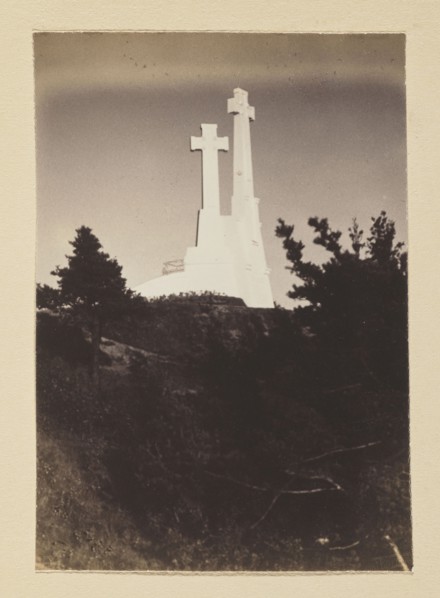 Three Crosses; photograph, volume 1, Bulhak, Jan 1876–1950, Vilnius Lithuania, Wiwulski, Antoni