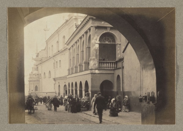 The Gate of Dawn; photograph, 1912, Vilnius; photographer Jan Bulhak 1876–1950; photographic print: