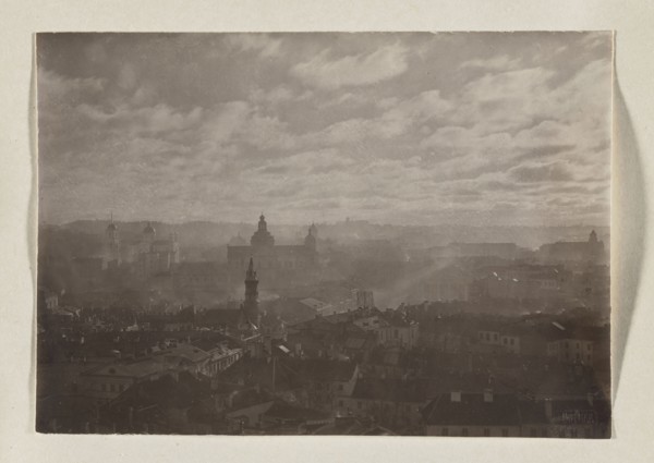 General view from the Stojanska bell tower; photograph, 1912; photographer Jan Bulhak 1876–1950;
