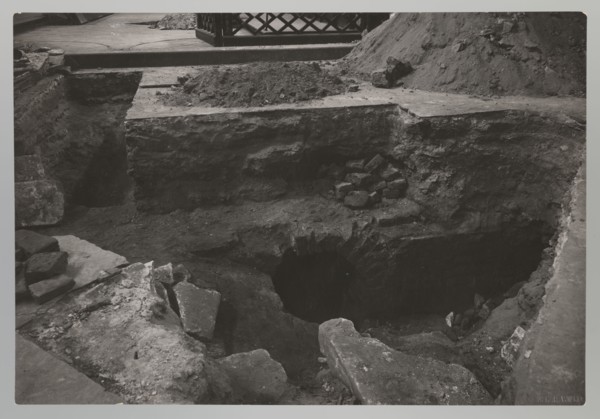 Vilnius. Cathedral - entrance to the royal crypt; Bulhak, Jan 1876–1950; Vilnius Lithuania;