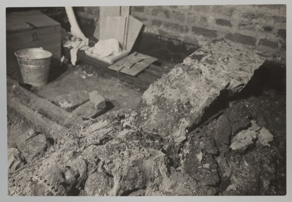 Vilnius. Cathedral — interior of the royal crypt. Photograph by Jan Bulhak 1876–1950, 1931. Depicts