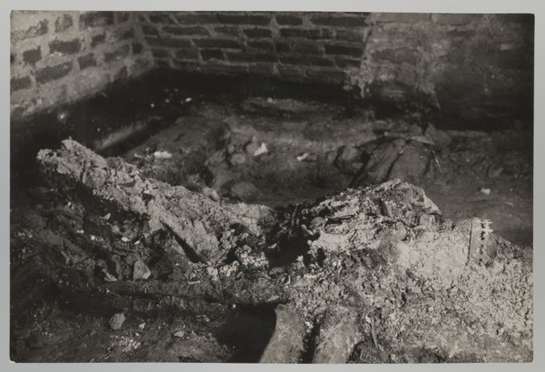 Vilnius — Cathedral interior of the royal crypt. Photograph by Jan Bulhak 1876–1950. Archcathedral
