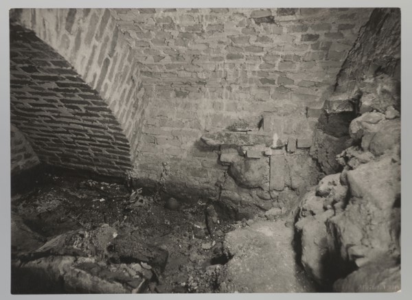 Vilnius. Cathedral — interior of the royal crypt; photograph by Jan Bulhak 1876–1950, 1931.