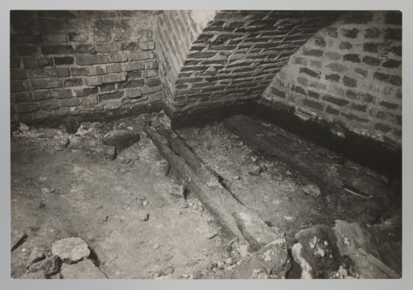 Vilnius. Cathedral — interior of the royal crypt, photograph by Jan Bulhak 1876–1950, Archcathedral