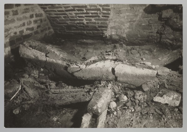 Vilnius. Cathedral — interior of the royal crypt, photographed by Jan Bulhak 1876–1950,
