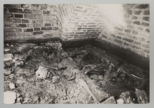 Vilnius. Cathedral — interior of the royal crypt. Photograph by Jan Bulhak 1876–1950, Vilnius,