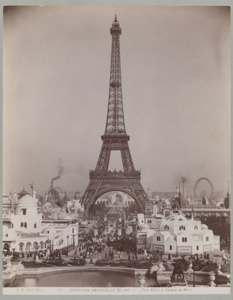 Exposition universelle de 1900 - Tour Eiffel et Champ de Mars Eiffel Tower and Champ de Mars, Jean
