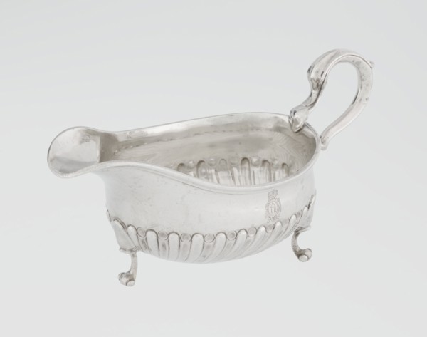 Sauce boat by Charles Stuart Harris fl. 1852–1897, made by Harris, CS & Sons London; goldsmiths, fl