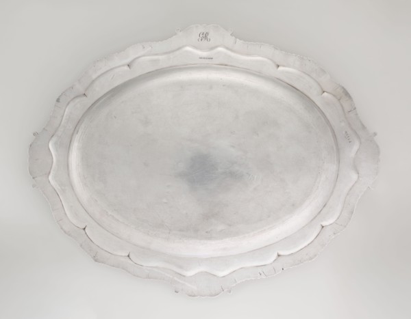 Oval Platter, Smith, Benjamin & James fl. 1809–1812 maker's role / goldsmith's firm; Georgian,