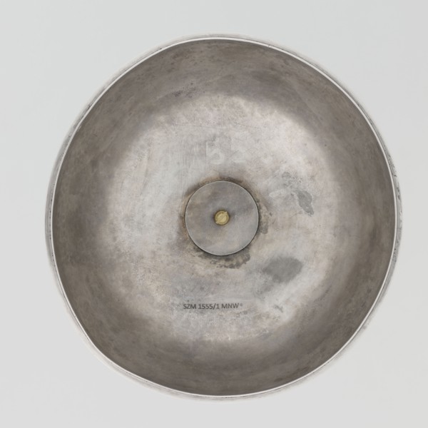 Platter lampshade, Scott, Digby & Smith, Benjamin fl. 1802–1807 goldsmith; silver hemispherical